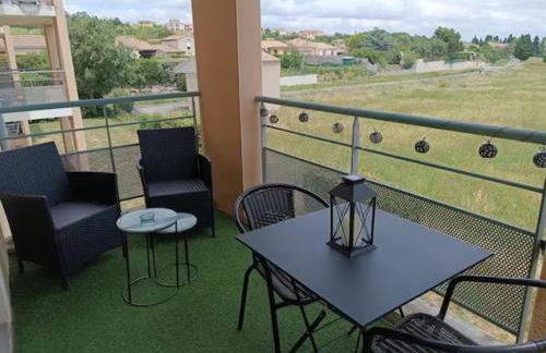 Le cocon de Marie,piscine, balcon, parking gratuit, baignoire - Foto 3