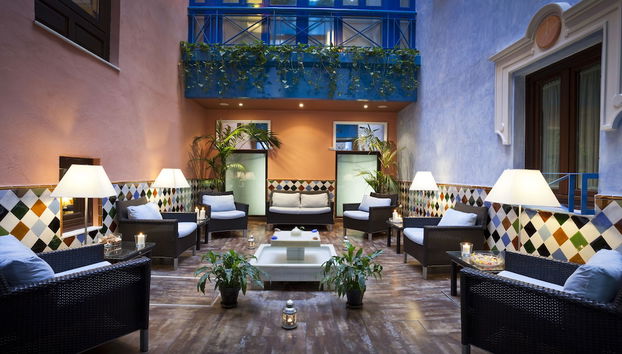 Zona de estar del vestíbulo