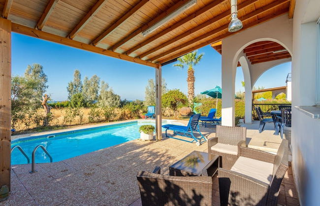 Argaka Sun Villa Tria Large Private Pool Walk to Beach Sea Views A C Wifi - 3271 - Photo 10