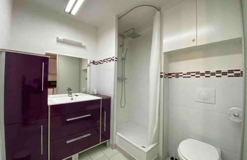 Studio 4pers climatisé accès direct plage - Foto 6