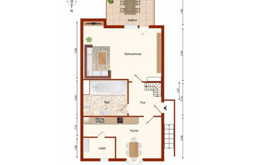 Ferienwohnung Boven - Foto 21