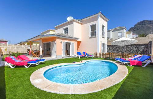 Villa Aloe con piscina climatizada, Playa Fañabe, Costa Adeje - Foto 1