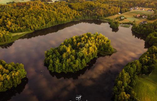 Osada Skoczkowo komfortowe domki z prywatnymi wannami hot-tub nad jeziorem- sauna- balia- prywatny staw wędkarski - Foto 35