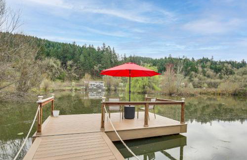 Private Pond and Dock! Cozy Cabin in Southern Oregon - Foto 1