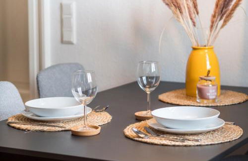 SCHWARZLINS LoftRaum - Stilvolles Apartment mit Smart TV, NETFLIX, Disney Plus, schnellem WLAN, Parken, Nespresso - Foto 15