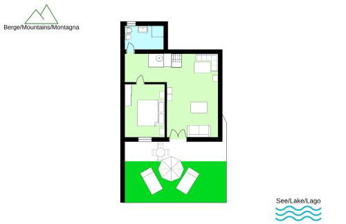 Bellavista B Garten-Appartement mit Pool - Foto 22