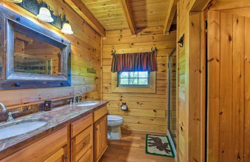 Trenton Cabin with Hot Tub - 14 Mi to Lookout Mtn! - Foto 11