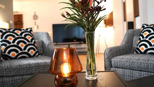 Paderborn-Oase mit Kamin-Balkon-Stilvolles Zuhause-24 -7 Self Check in, kostenloser Parkplatz - Foto 3