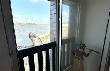 T3 Duplex Vue mer 180 sur le port de Lomener - Foto 23