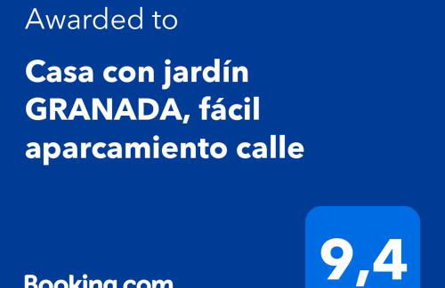 Casa en GRANADA con hermoso jardín, parking calle - Foto 20