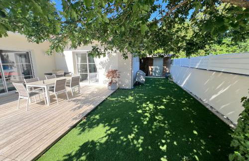 Villa Bassin d Arcachon 7pers piscine chauffée - Foto 10