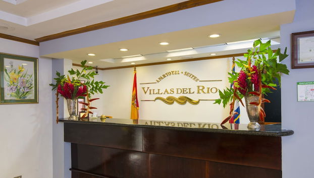 Mostrador de check-in y check-out