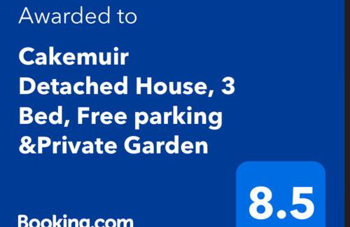 Cakemuir Detached House, 3 Bed, Free parking &Private Garden - Foto 2