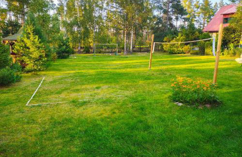 Chatka Baby Jagi - Domek z balią i kominkiem w lesie pośród jezior - Foto 12