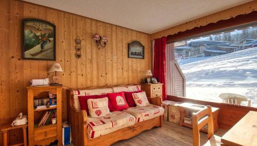 Appartement sud vue pistes, terrasse, équipement complet, sans animaux - FR-1-642-84 - Foto 4