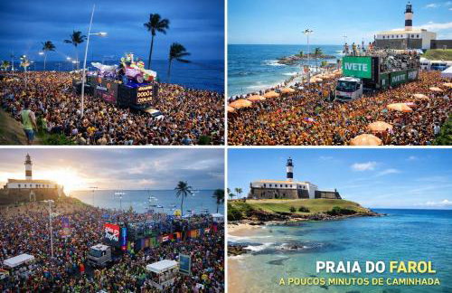 Apartamento espaçoso em Ondina para o Carnaval, 1 suíte e 1 quarto ao lado do Morro do Gato - Foto 26