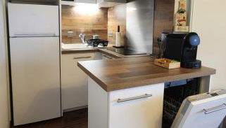 Hossegor Appart T2 6 couchages Plage Sud 100m ocean - Foto 4, stove, dishwasher, toaster