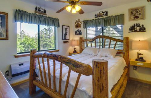 2 Mi to Show Low Lake: Scenic Cabin w/ Balcony - Foto 20
