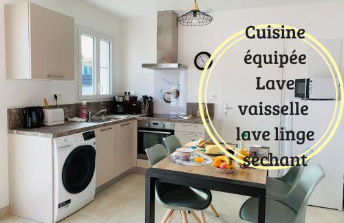 LE MOUSSE Maison avec piscine/parking/wifi/plages 5kms - Foto 5