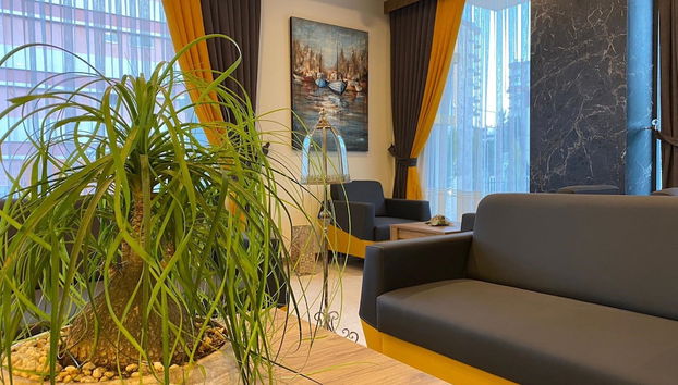 Zona de estar del vestíbulo