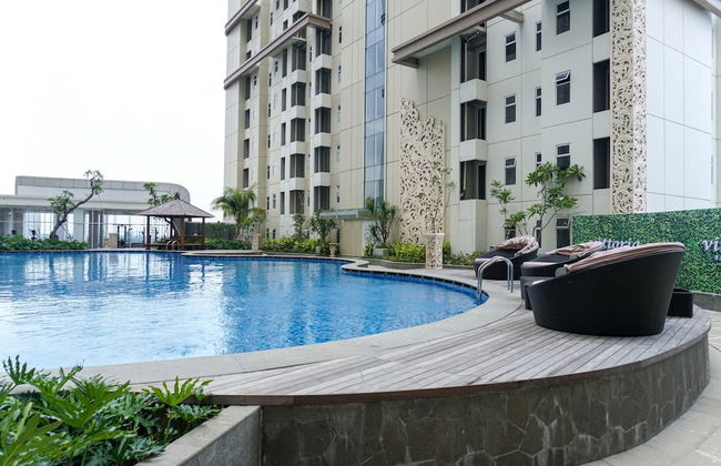 Fully Furnished Apartment with Comfortable Design 2BR Vittoria Residence - Photo 18