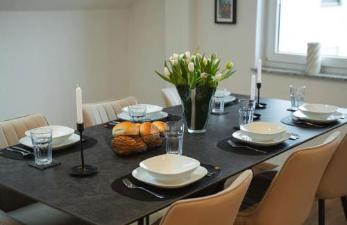 MaMa-Apartments - Netflix, Balkon, Kaffee & Tee, WIFI, Waschmaschine, familienfreundlich, kostenloser Parkplatz - 125 qm - Foto 15