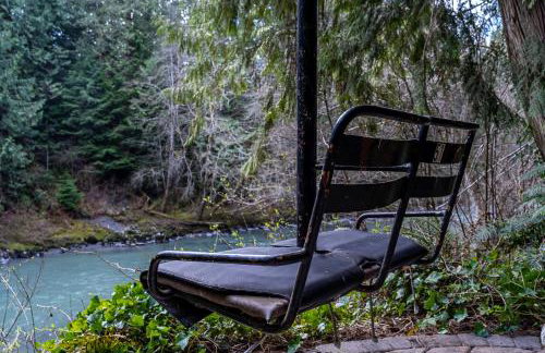 Chase's River Cabin - Hot-tub Firepit & Fireplace - Foto 31