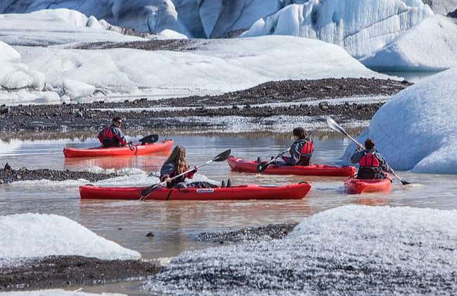Tour en kayak por el glaciar Sólheimajökull - Foto 3
