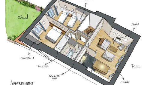 Bel appartement, bien équipé et confortable dans le centre historique - Photo 3