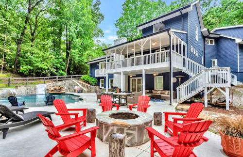 Lakefront, Saltwater Pool, Backyard Oasis, Private Dock, Home Gym - Foto 70