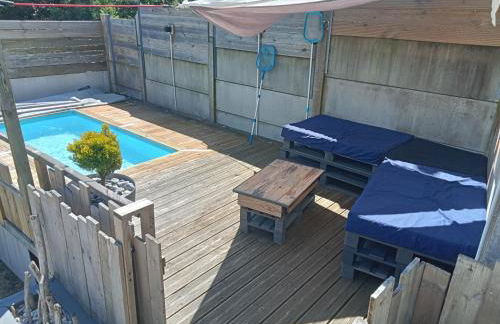 À 300m de la mer maison - jardin - Piscine pour 4 - Foto 16