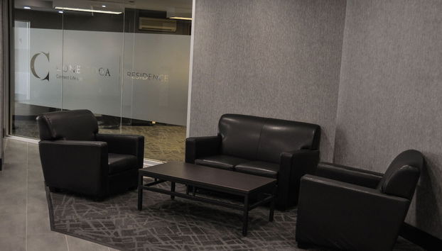 Mostrador de check-in y check-out