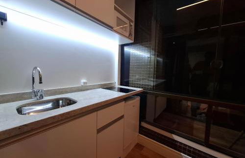 Flat-Apto Alto da XV-Centro Piscina e Academia - Foto 37