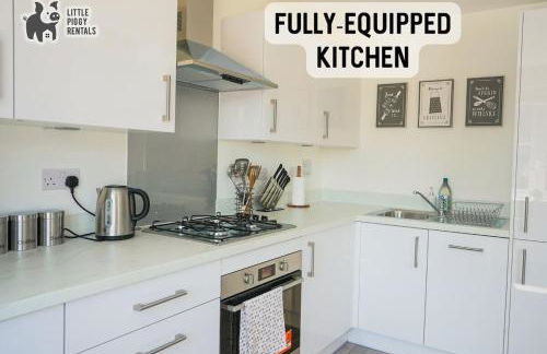 Central 2 Bedroom Flat with 2 Parking Spaces, Quiet and Modern Stay - Foto 6