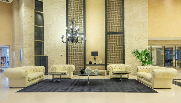 Sitzecke in der Lobby