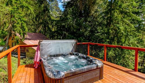 Tranquil and Private 2 Bedroom Cabin with Hot Tub - Foto 4