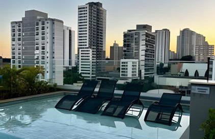 Studio com piscina e academia perto do metrô - Foto 1