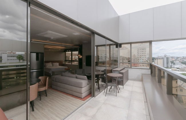 Loft alto padrão com varanda - Foto 11