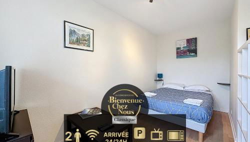 Studio 2 personnes avec parking et balcon Proudhon - Foto 1