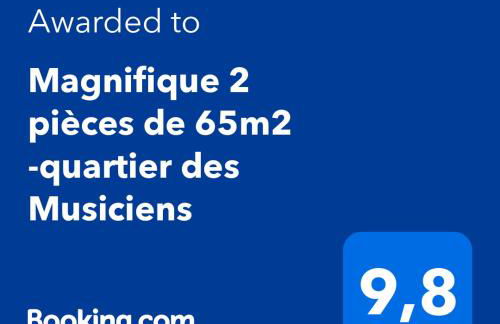 Magnifique 2 pièces de 65m2 -quartier des Musiciens - Foto 1