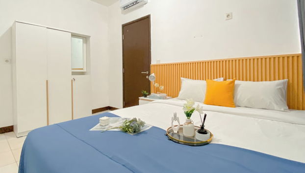 Cozy And Homey 1Br Boutique Kemayoran Apartment - Foto 4, Habitación