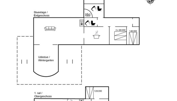 "Pauli" - 75m from the sea - Foto 4, Floorplan