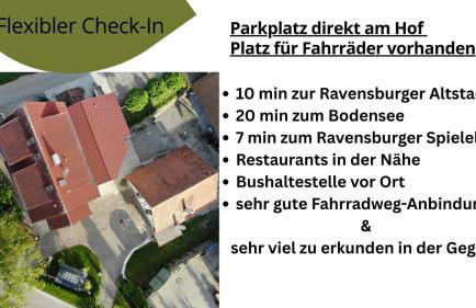 Naturnahes Apartment mit sonniger Terrasse, Ravensburg nahe Bodensee & Messe - Foto 5