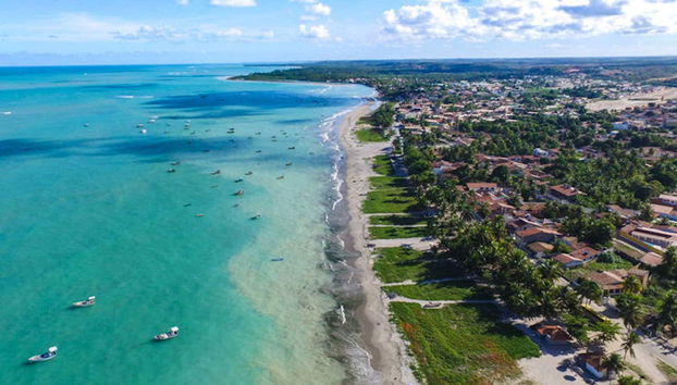 La costa de Paripueira