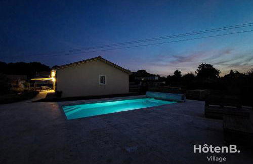 "Les Lièvres" House Air-conditioned Relaxation Oasis with Pool & Jacuzzi - Foto 67