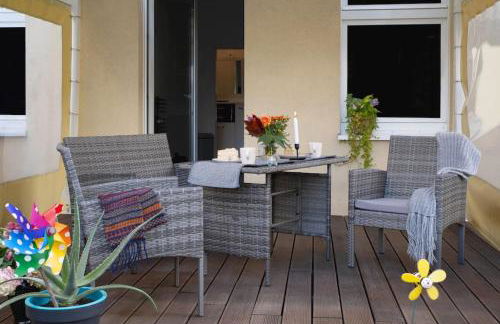 MD-7 Lutherstrasse 15 - Luxus-Wasserbett-SmartTV-Terrasse-2Schlafzimmer - Foto 6