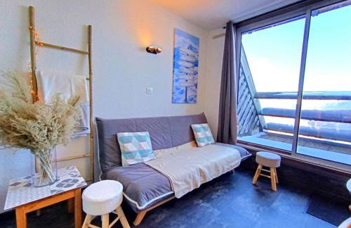 Studio cosy pour 4 à Piau-Engaly, balcon, vue pistes - FR-1-457-371 - Photo 1