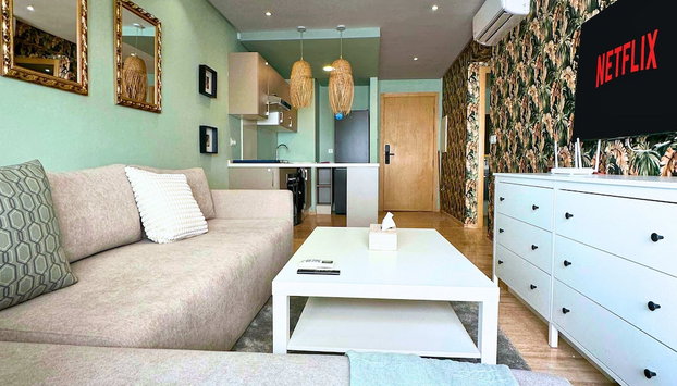 Nesty Luxury Casablanca 1BR Suite Parking - Foto 5, Habitación