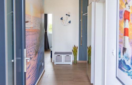 Sonnendeck Schwerin - Apartment mit Dachterrasse, Seeblick, Parkplatz, Fahrradschuppen, King-Size Bett - seenah relaxen - Foto 2