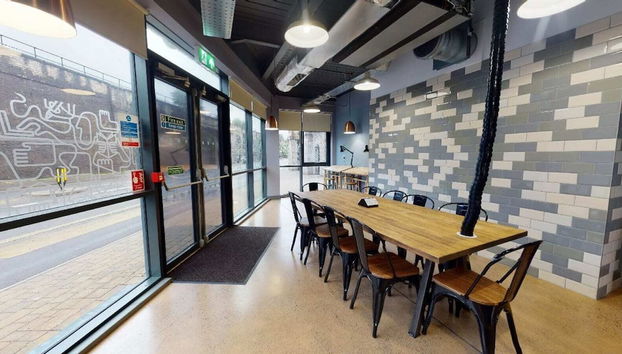 Zona de estar del vestíbulo